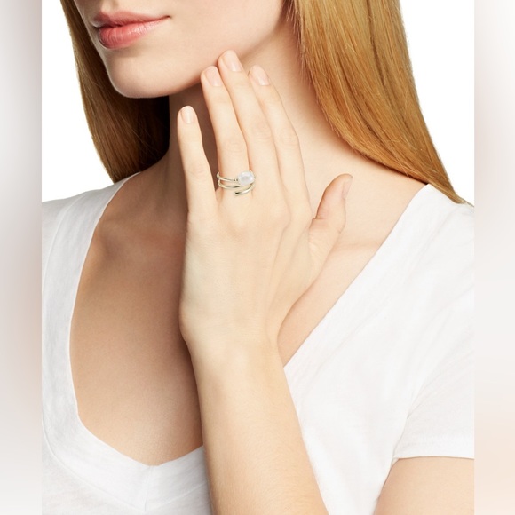 KENDRA SCOTT Jayla Cultured Freshwater Pearl
Adjustable Wrap Ring - Picture 2 of 3